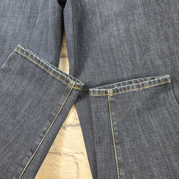 Talbots Women's Everyday Relaxed Jeans Ankle Corsica Dark Wash Stretch size 8 - Picture 11 of 12